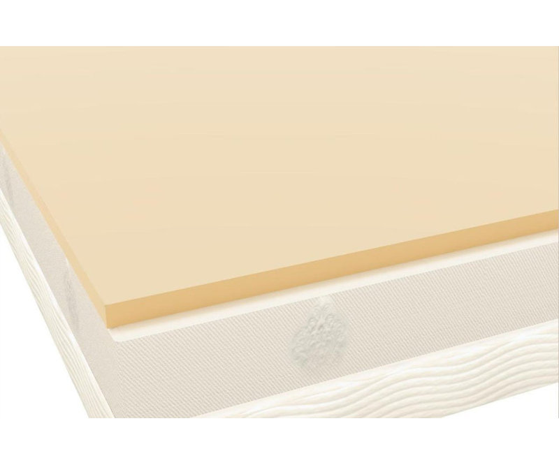 PlushBeds 5 lb Density Memory Foam Mattress Topper, 3 inches, King