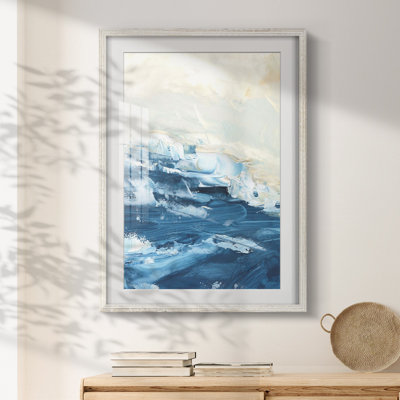 Ink Bleed Landscape I -Gallery Wrapped Canvas
