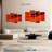 Brampt Red Silhouette Leopard-108820044