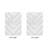 Annaclara Premium 100% Cotton 2 Piece Bath Rug Sets with Non-Slip Backing, Machine Washable, Luxurious Chervon Pattern Super Absorbent & Tufted Weave Bath Mat for Bathroom, Shower, and Tub-97657147-71048583