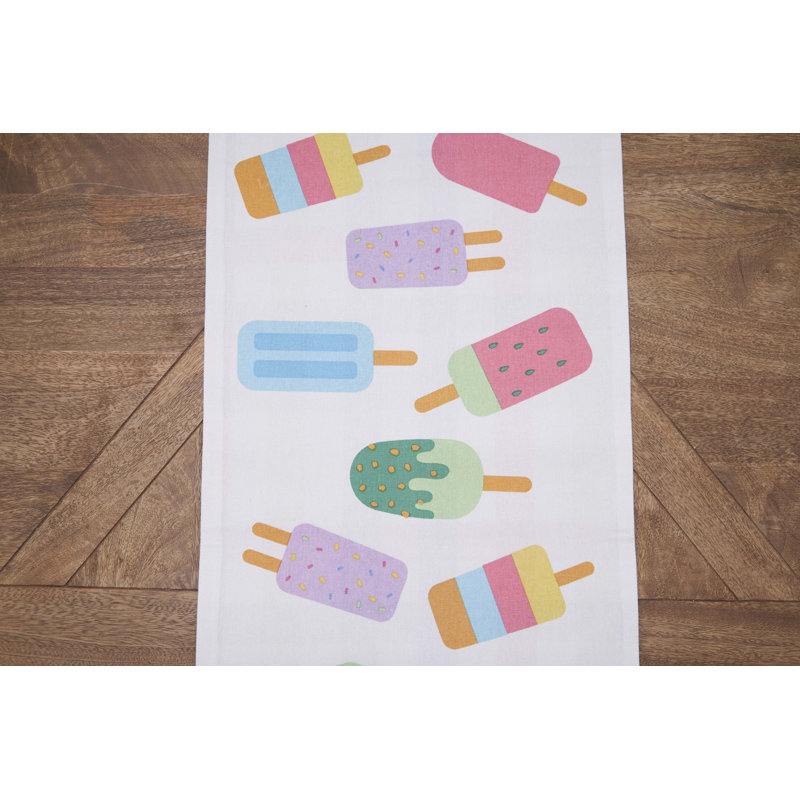 Popsicle Summer Reversible Table Runner