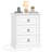 3 - Drawer Nightstand with Charging Station-1239506612