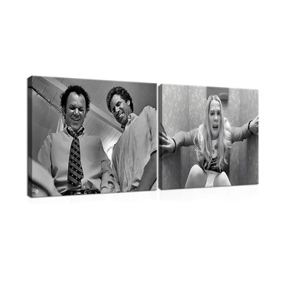 2 Piece Wrapped Canvas Wall Art