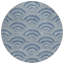 Tapis intérieur lavable 8 po Denim