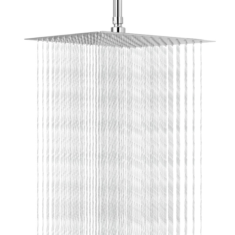 Rain Fixed Shower Head 2.5 GPM GPM