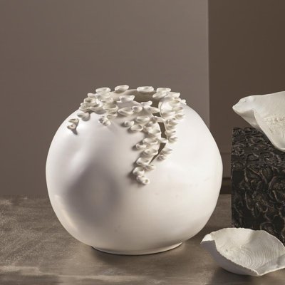 Vase de récif en cascade-blanc-court