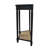 Carterlee Demilune Console Table with Cane Shelf-434063002