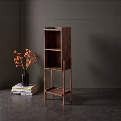 Small bookshelf storage cabinet