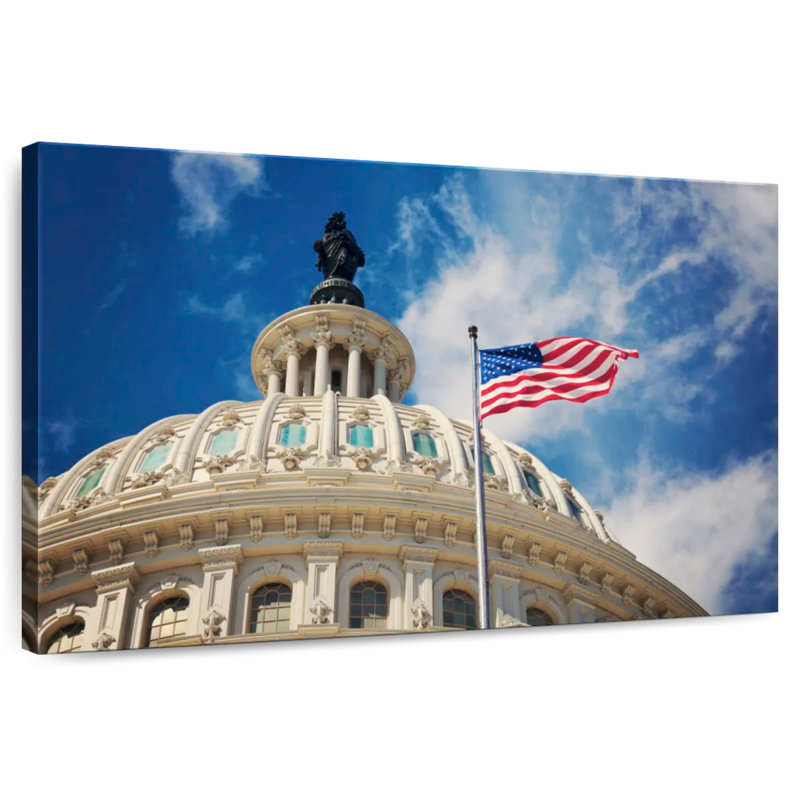 Lilie Washington DC Capitol Dome, 26" H x 39" W
