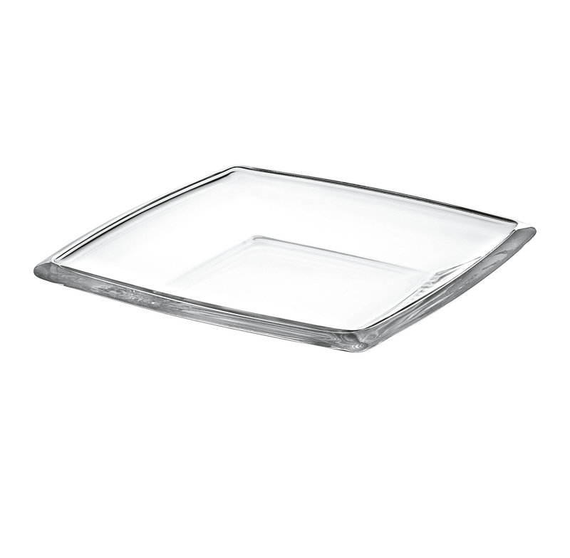 Majestic Crystal Glass Platter