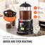 Hot Chocolate Dispenser 2.6 Gal / 10 L Hot Chocolate Machine for Hot Drink