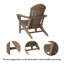 Chaise Adirondack d'extérieur Muirhead-1868418824