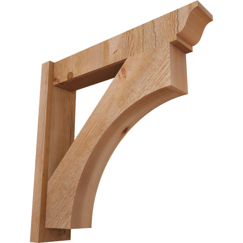 Persienne en bois Westlake, P 28 po x H 28 po, Cèdre rouge de l'Ouest de 6 po (sciage brut)
