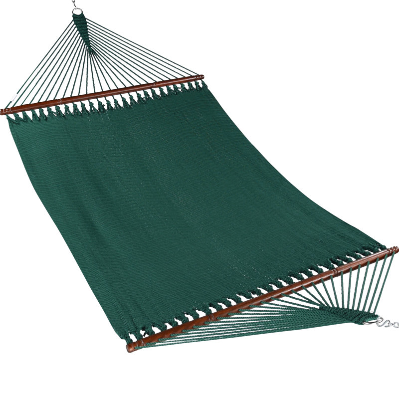 Hamac double à barre d'écartement Blanco, Vert