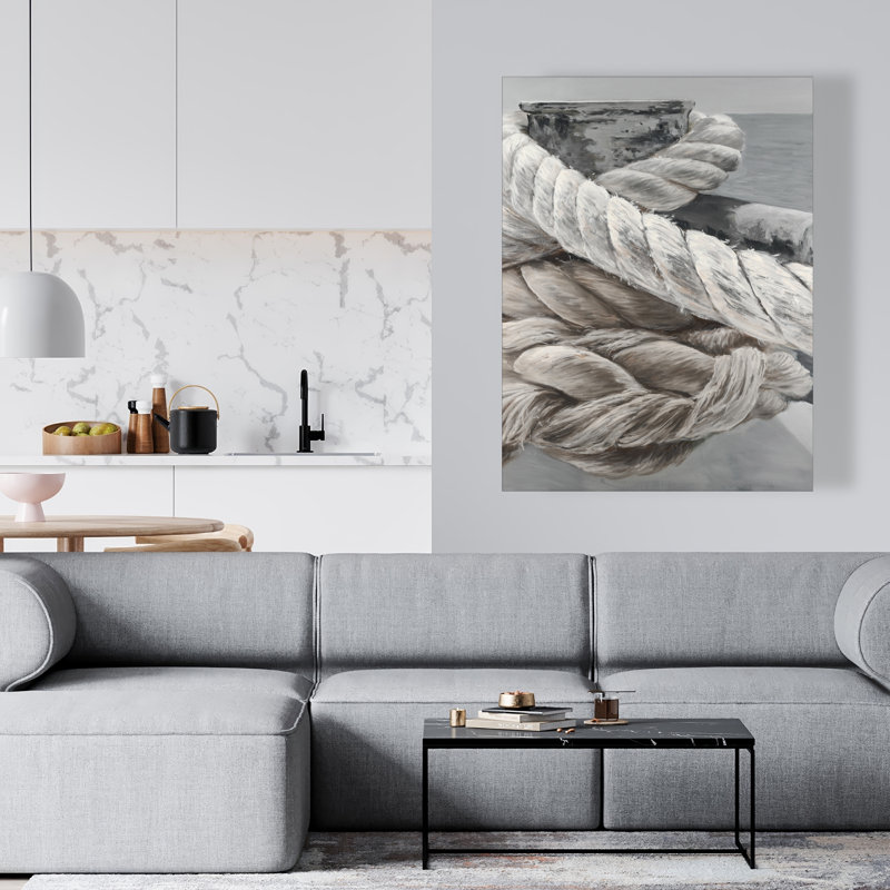 Corde torsadée pour bateau - Toile côtière pour décoration intérieure