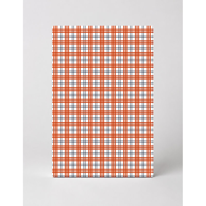 Toile orange et blanche - Équipes nationales de football sur toile