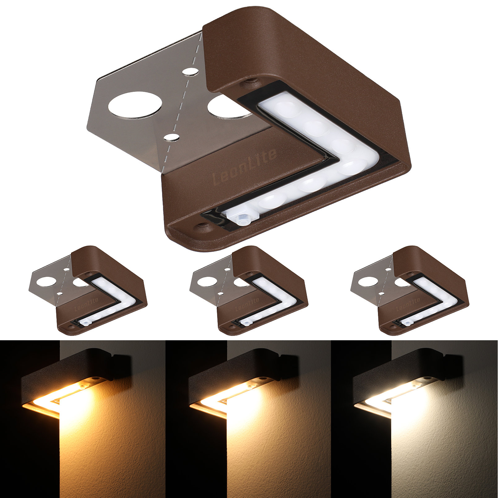 3CCT LED Low Voltage Step Light, Indoor & Outdoor, IP65, ETL