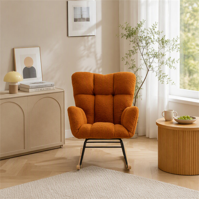 050-Chaise Teddy, Caramel, Caramel