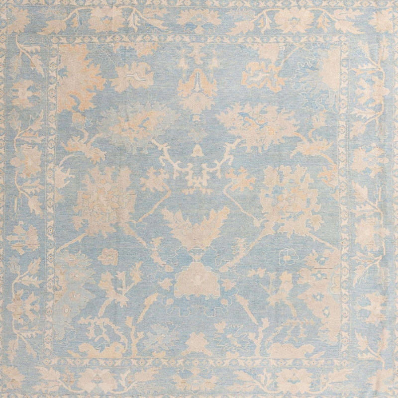 Tapis abstrait moderne 4347, Carré 6 pi