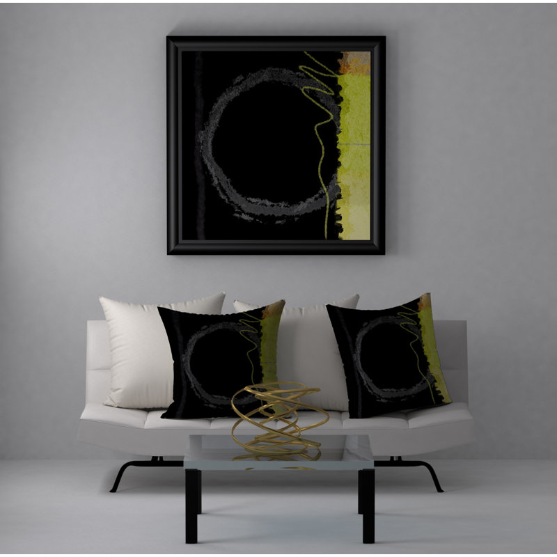 Housse et insert de coussin carré unique et infaillible, 24" X 24"