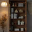 Bibliothèque en bois massif de style européen