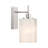 Volkward 1-Light Wall Sconce in Brushed Nickel-937806956
