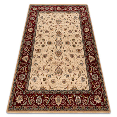Deryle Oriental Wool Area Rug