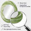 Miroir mural vert Serene Spiral Dreams III-694000330