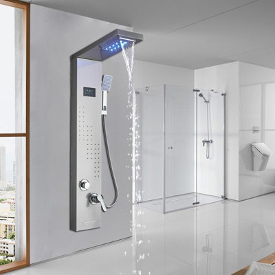 Panneau de douche 44,4 po avec