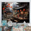 «China Red Lantern I» sur toile-471041039-471041036