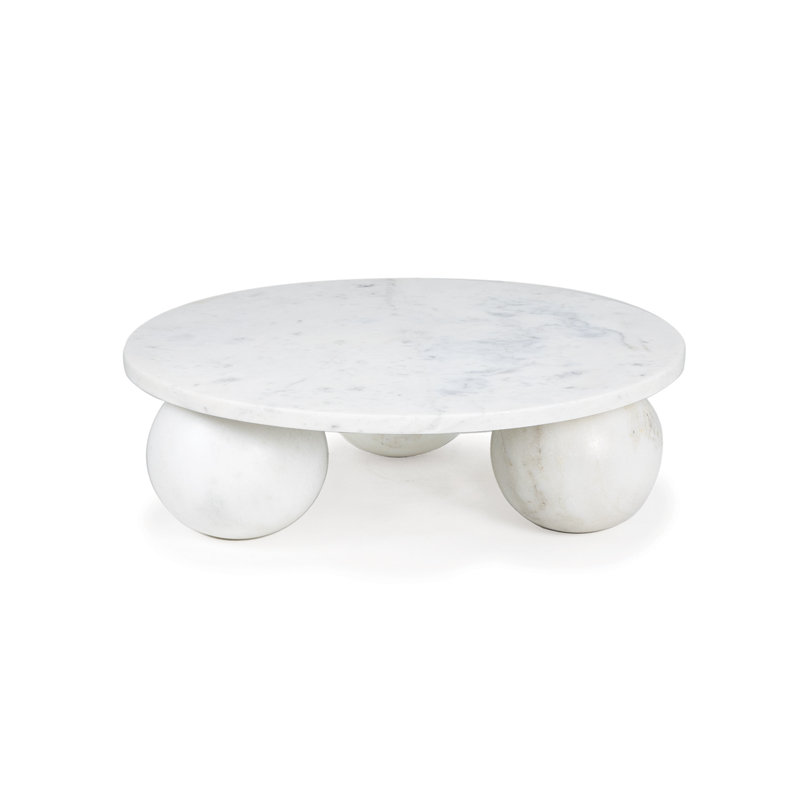Marlow Marble Plate, 2.5" H x 9" W x 9" D