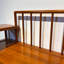 Banc de rangement pour chaussures en bois massif 5 paires