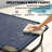 Tanning Chaise Lounge Chair, 4-Position Beach Chair with Face & Arm Holes, Pillow headrest, Adjustable Sunbathing Chair-592366550