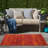 Pentworth Machine Woven Chenille Indoor/Outdoor Area Rug in Red-603683263