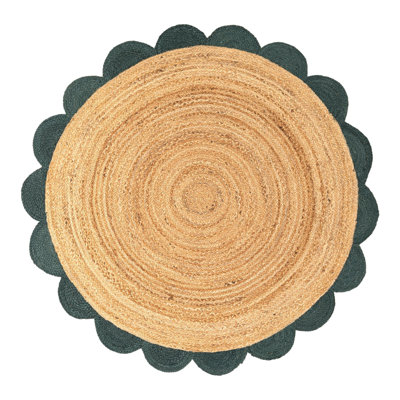 Cosner Hand Braided Area Rug