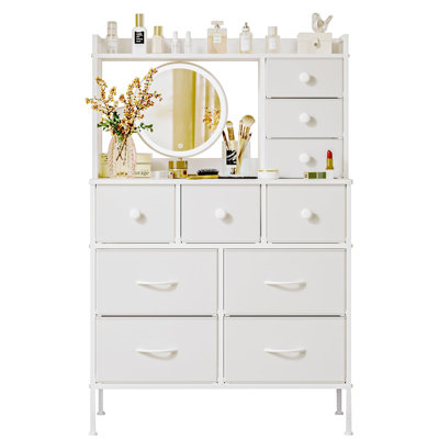 80 cm W Chest of 10 Drawers