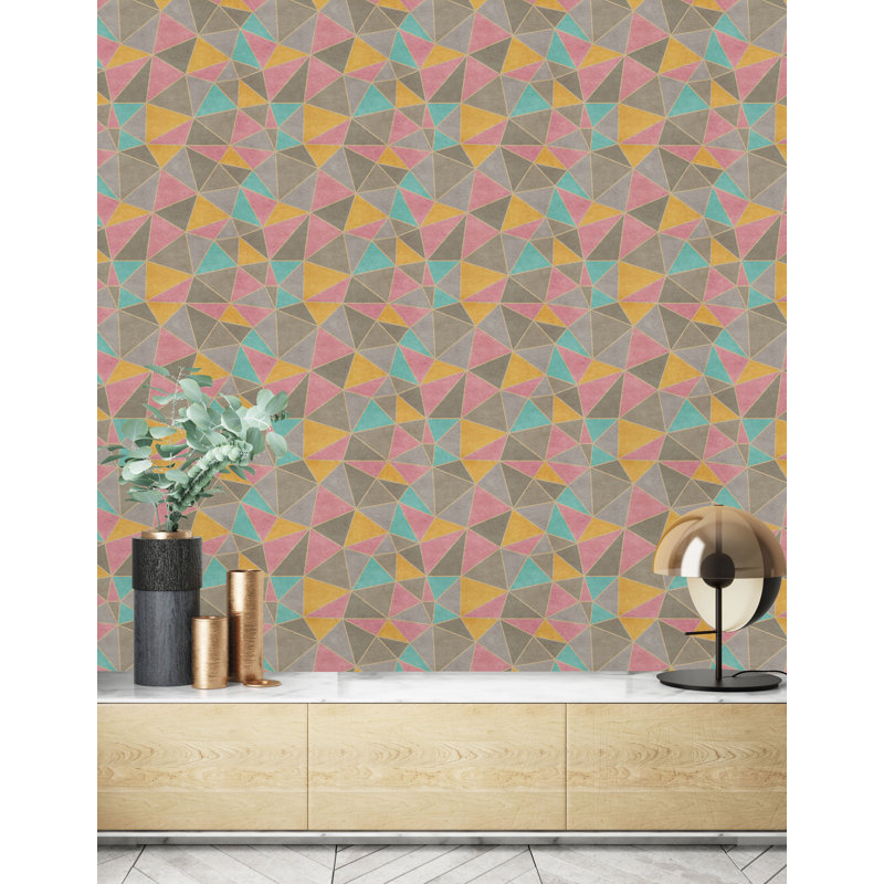 Rouleau de papier peint adhésif Hetherington, L 16,67 po x l 25 po
