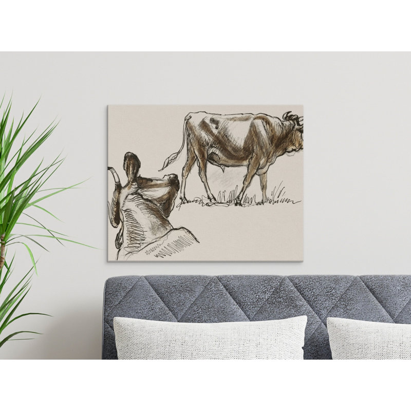 Roane Wrapped Canvas Print Set, 60x30
