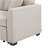 76.5" Linen Blend Upholstered Sectional With Pull-Out Bed And Chaise Storage-1450510949
