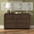 Cevat Rattan 7-Drawers Dresser，Thickened Curved Profile Design-1924621438
