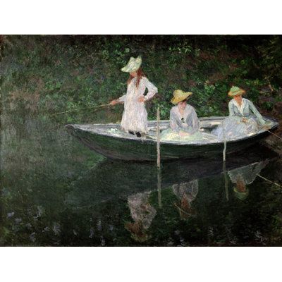 " The Boat At Giverny " by Claude Monet
