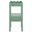 1-Drawer Accent Table with Scalloped Edges-1942072641
