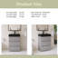 Meuble-lavabo simple autoportant 24 po avec lavabo en quartz noir-2034838829-2034838802-2034838824