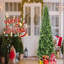 Arbre de Noël 7 pi avec 1875 pointes PE + PVC - branches articulées réalistes, support en métal stable-1111181858-1111181856