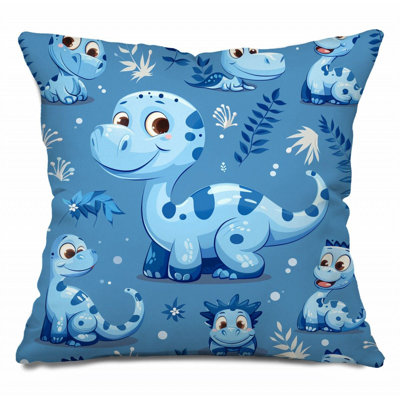 Trendy Floral Plush Cotton Blend Reversible Throw Pillow