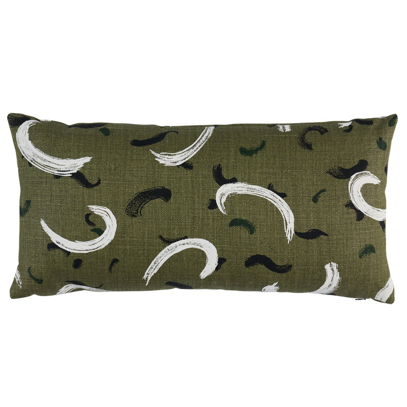 Schumacher x David Kaihoi Brushmark Pillow