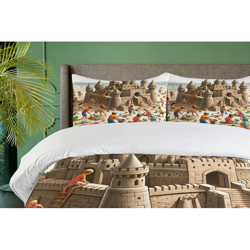 Sand Castle Duvet Cover