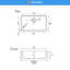 Plymouth 33" L x 19" W Undermount Kitchen Sink-46545626