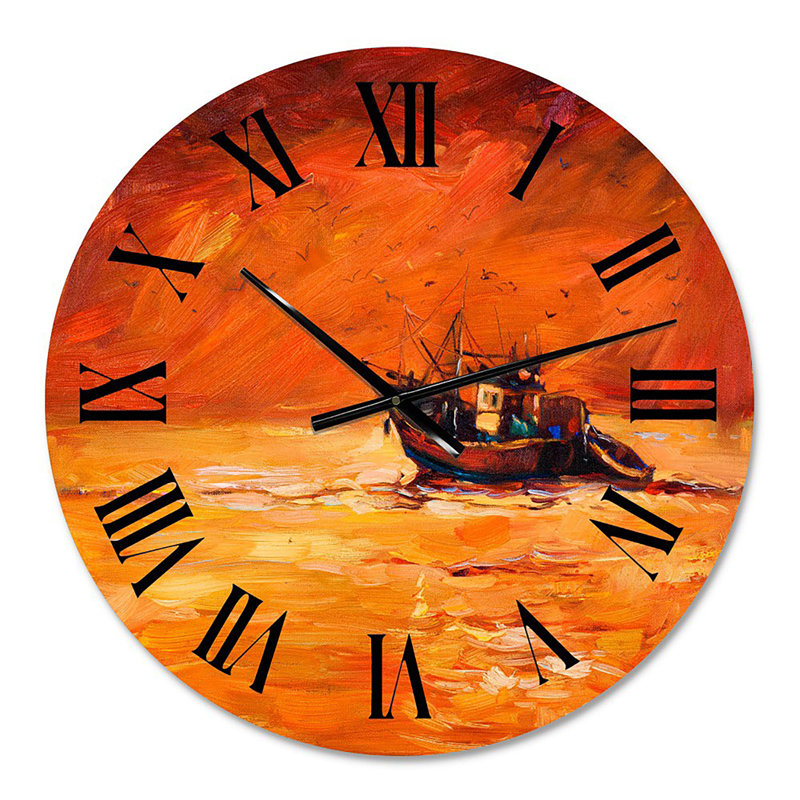 Horloge murale nautique et côtière, Petit