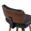 Tabouret de bar et de comptoir pivotant en cuir Derek-1827681349